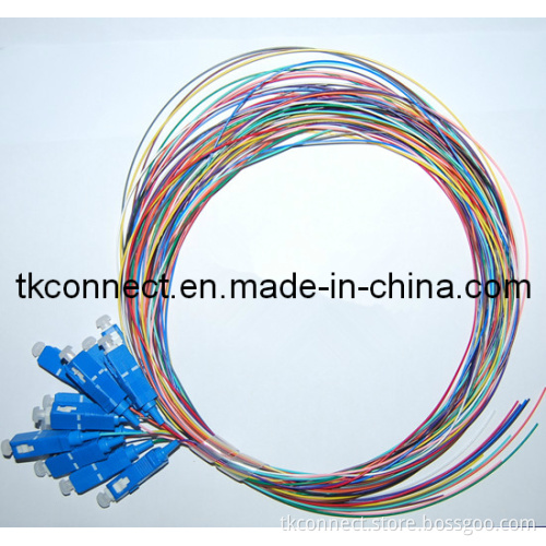 12core Sc/Upc Fiber Optical Pigtail 3m